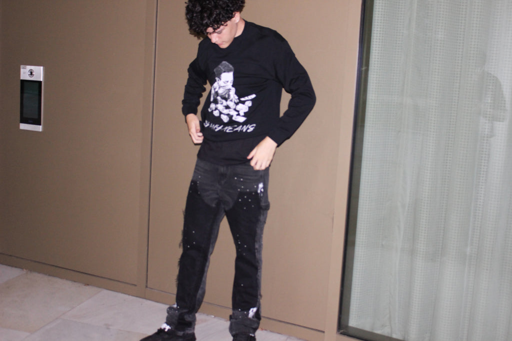BLACK NNP longlseve