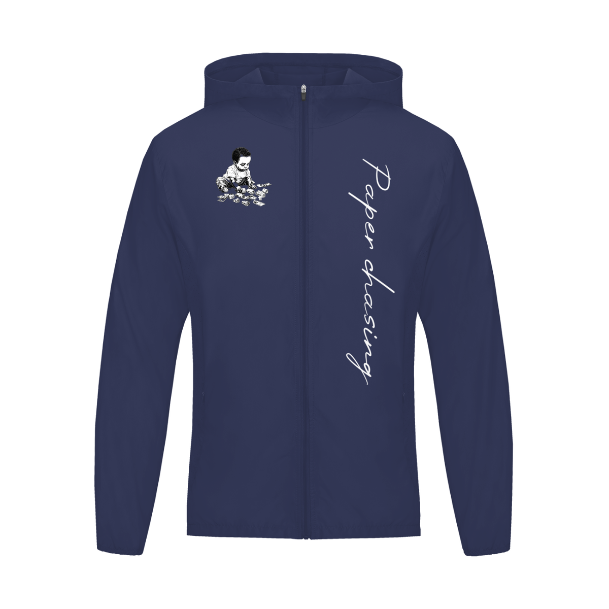 Navy N.N.P WINDBREAKER