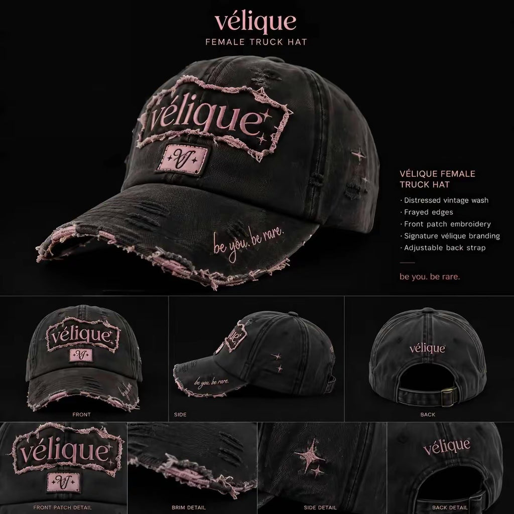 VELIQUE trucker hats