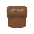 (Multiple colours) Women’s Ruched Cropped Yoga Tube Top
