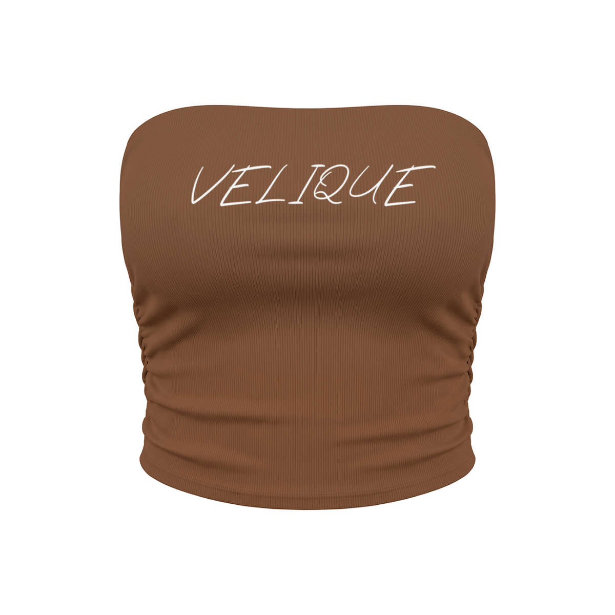 (Multiple colours) Women’s Ruched Cropped Yoga Tube Top