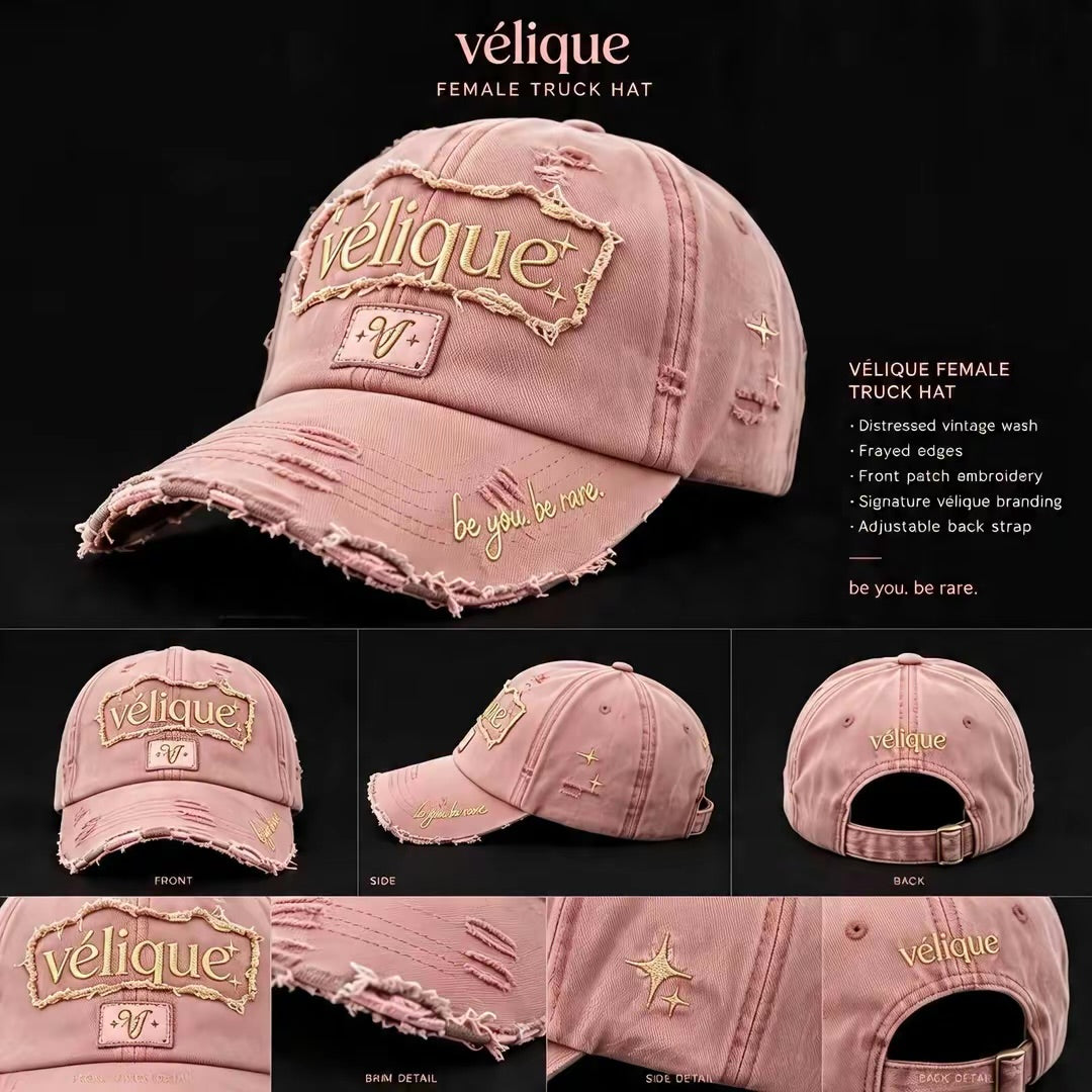 VELIQUE trucker hats
