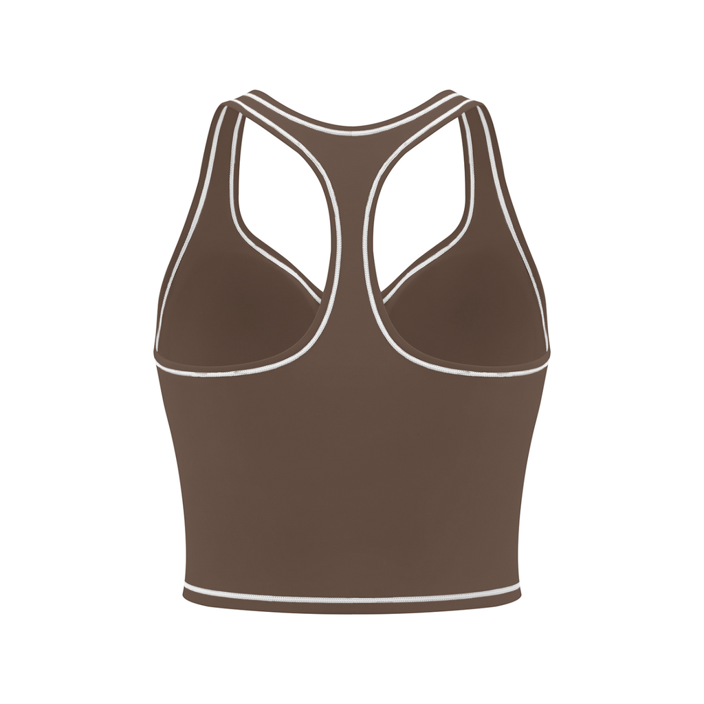 (Multiple colours) Women’s Topstitching Yoga Tank Top
