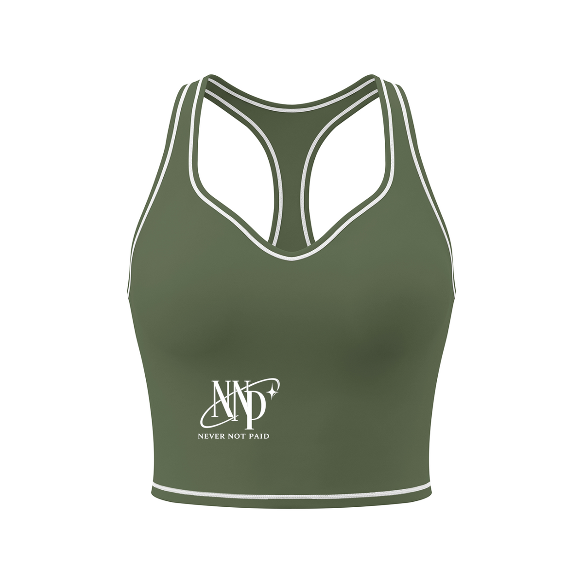 (Multiple colours) Women’s Topstitching Yoga Tank Top