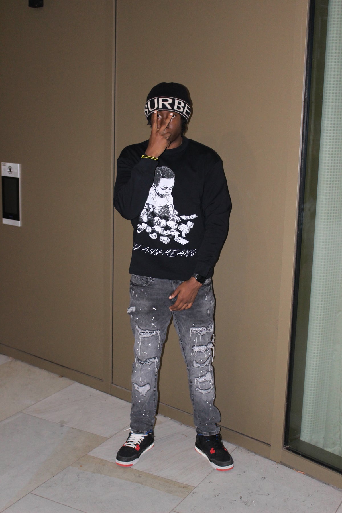 BLACK NNP longlseve