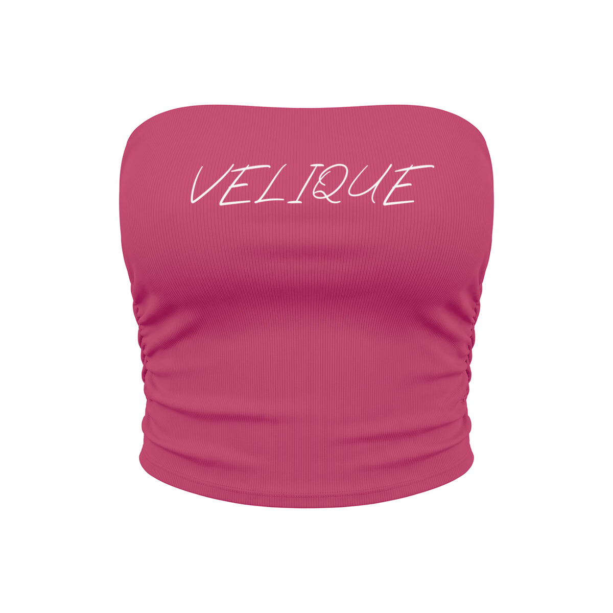 (Multiple colours) Women’s Ruched Cropped Yoga Tube Top