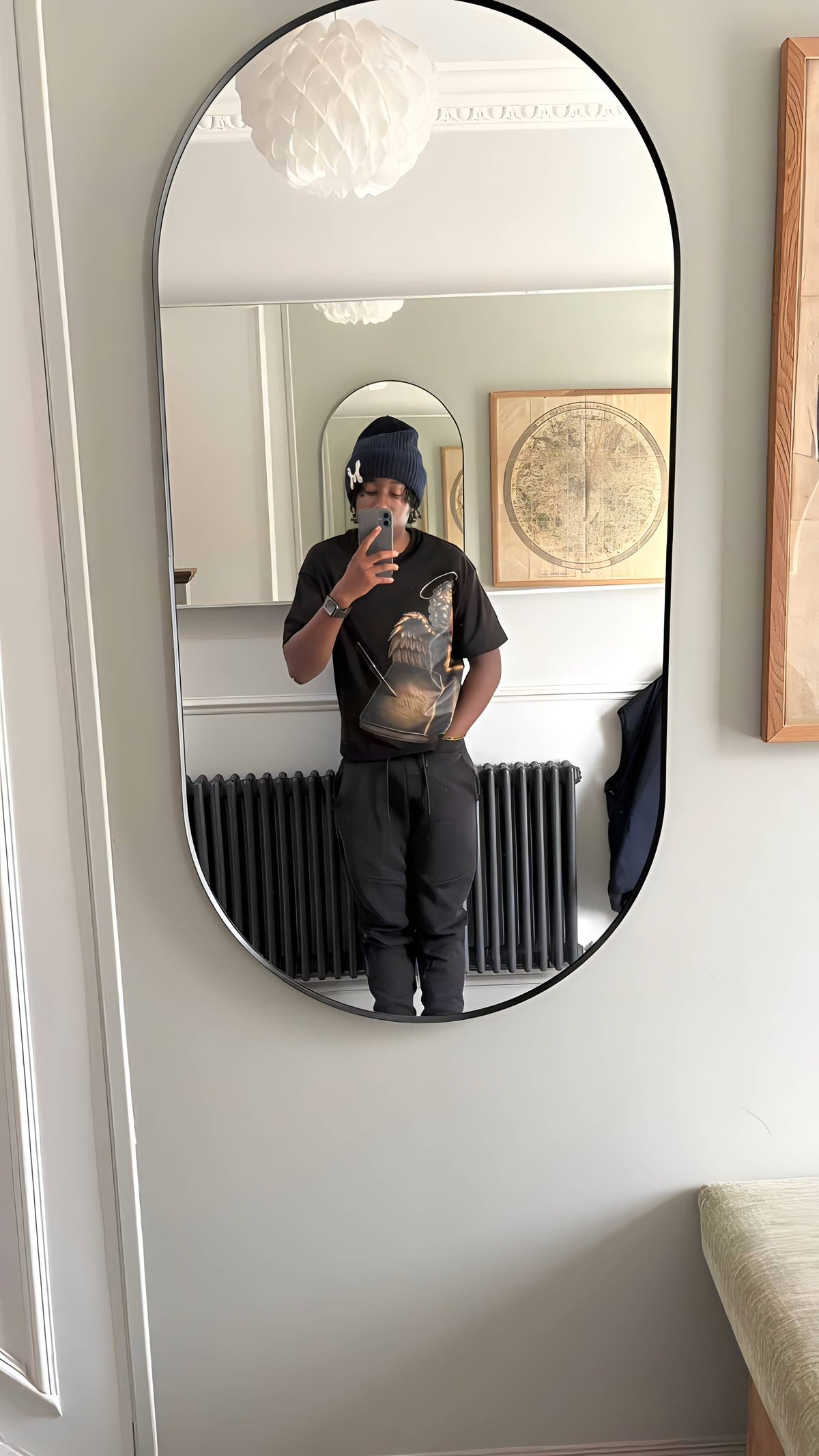 Bless the hustle x never not paid TEE