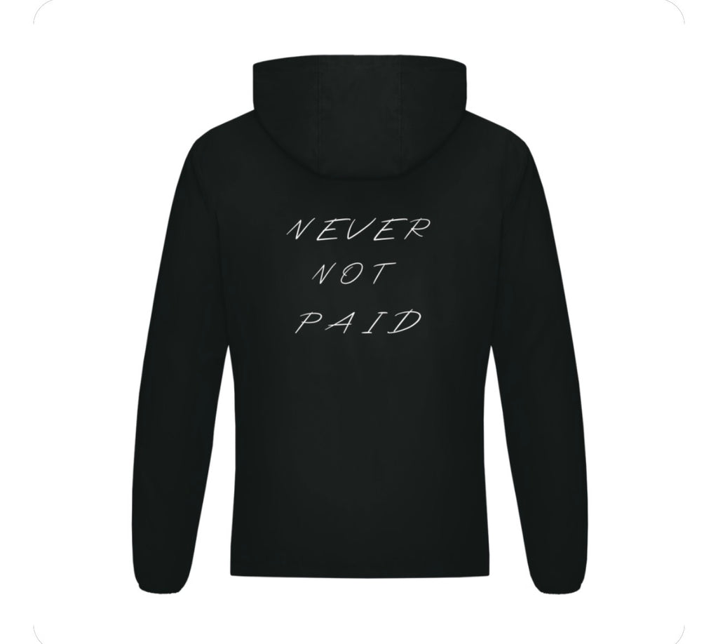 Dark grey N.N.P WINDBREAKER