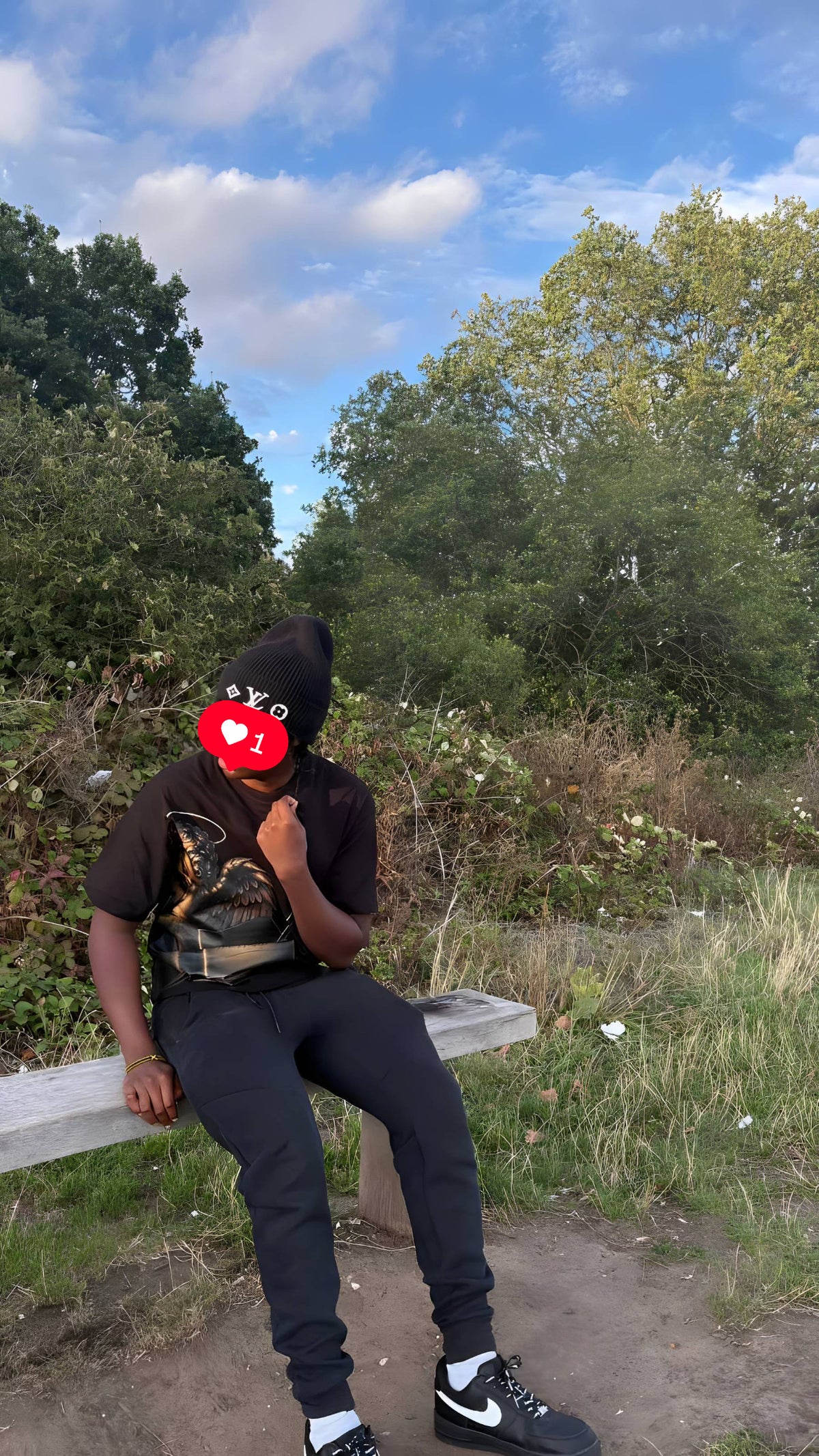 Bless the hustle x never not paid TEE