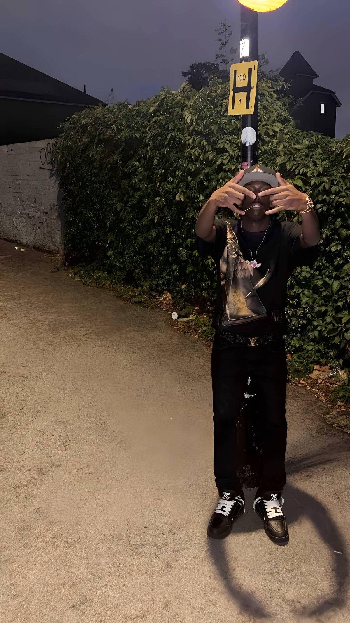 Bless the hustle x never not paid TEE