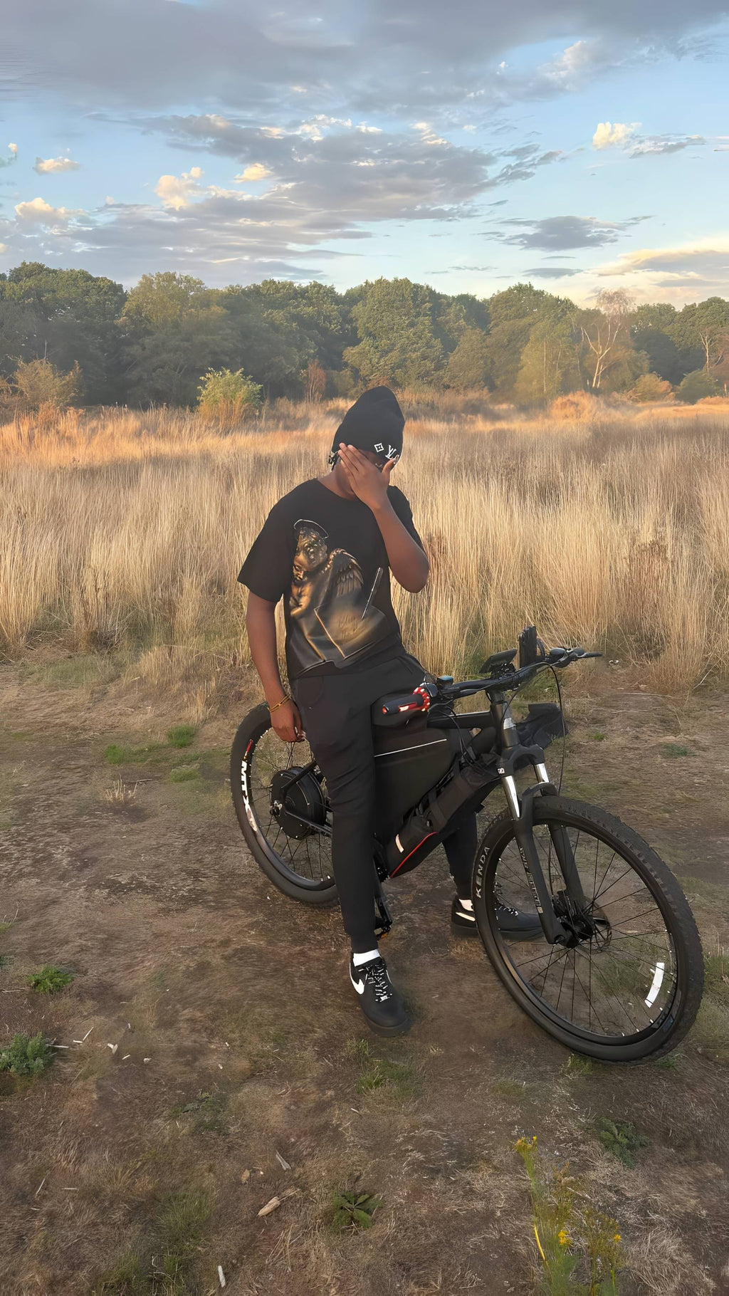 Bless the hustle x never not paid TEE