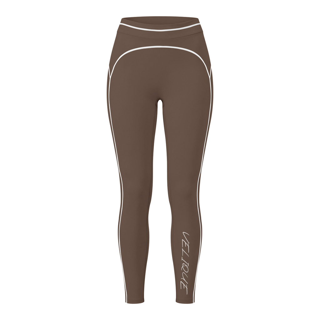 (Multiple colours) Women's High Rise Topstitching Leggings